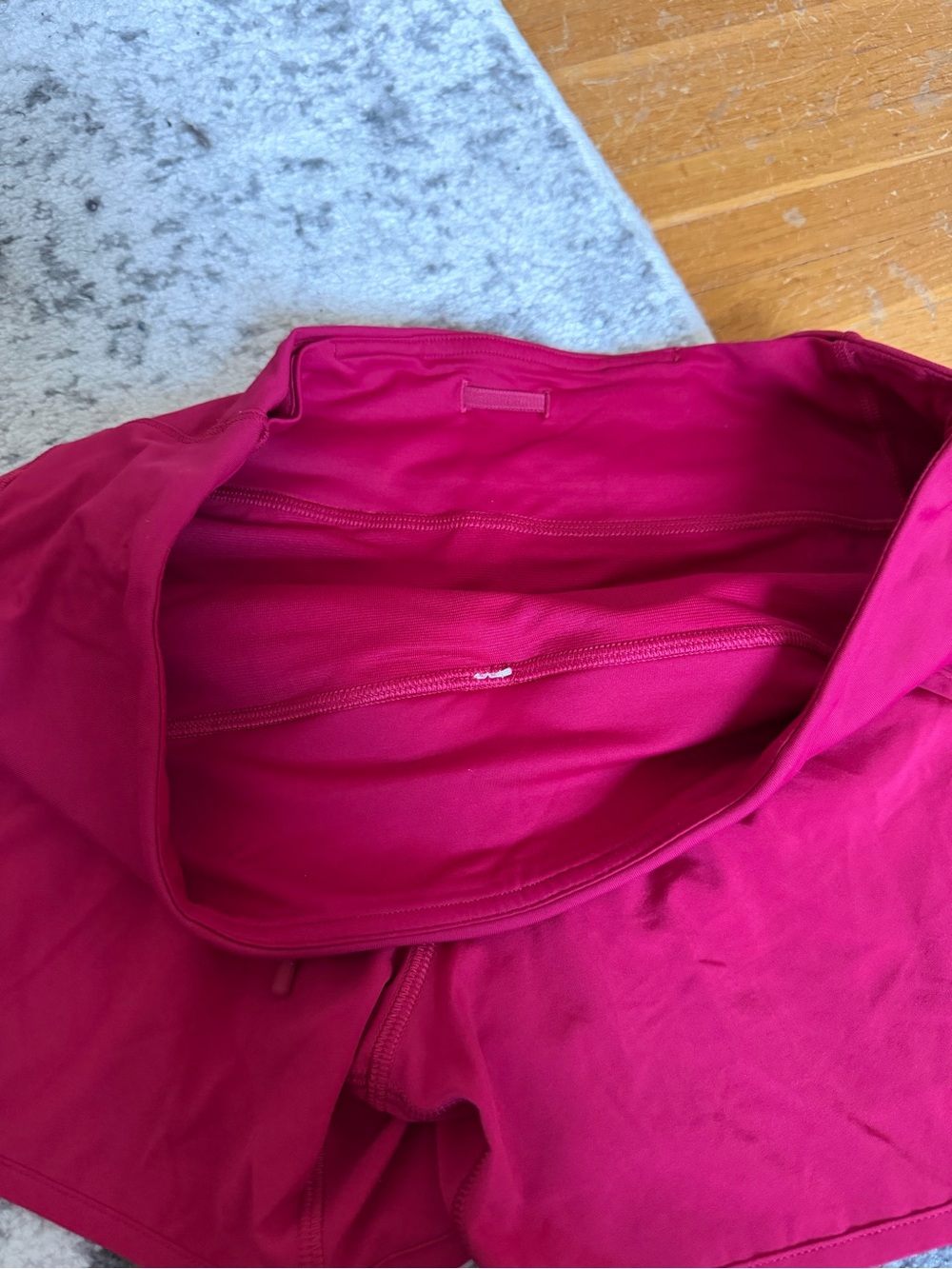 lululemon athletica Shorts bundle: Maroon, Fuchsia, and Black/grey - Picture 7 of 15